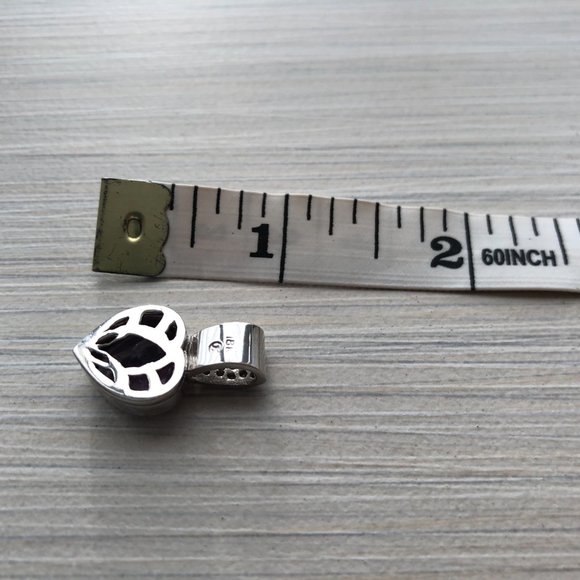 Heart pendant 18K WG - Picture 13 of 15